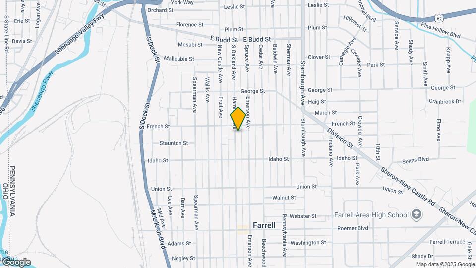 1047 Hamilton Ave Map and Location Details