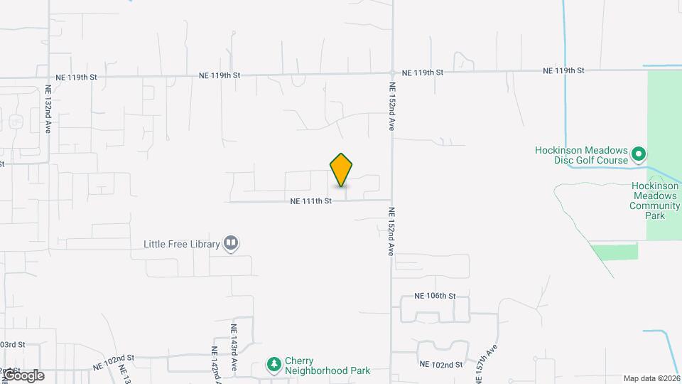 11202 NE 149th Ave Mapa y Detalles de la Ubicación