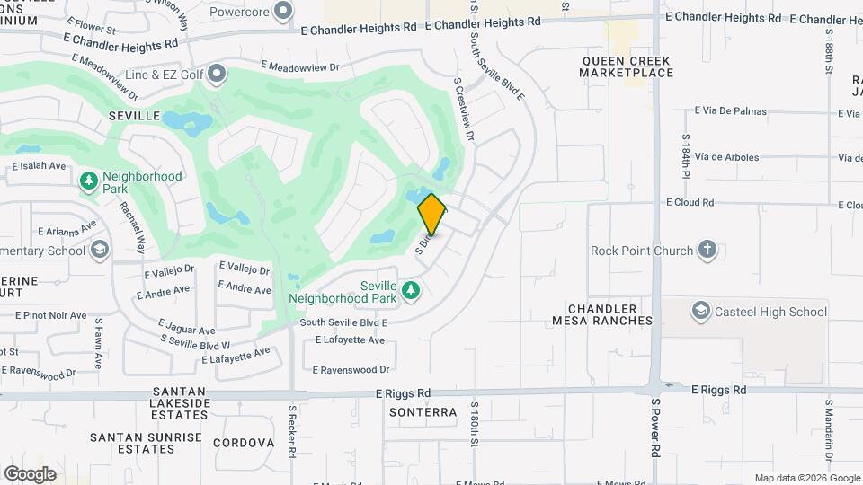 6851 S Birdie Way Map and Location Details