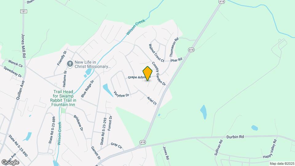 408 Raspberry Ln Mapa y Detalles de la Ubicación