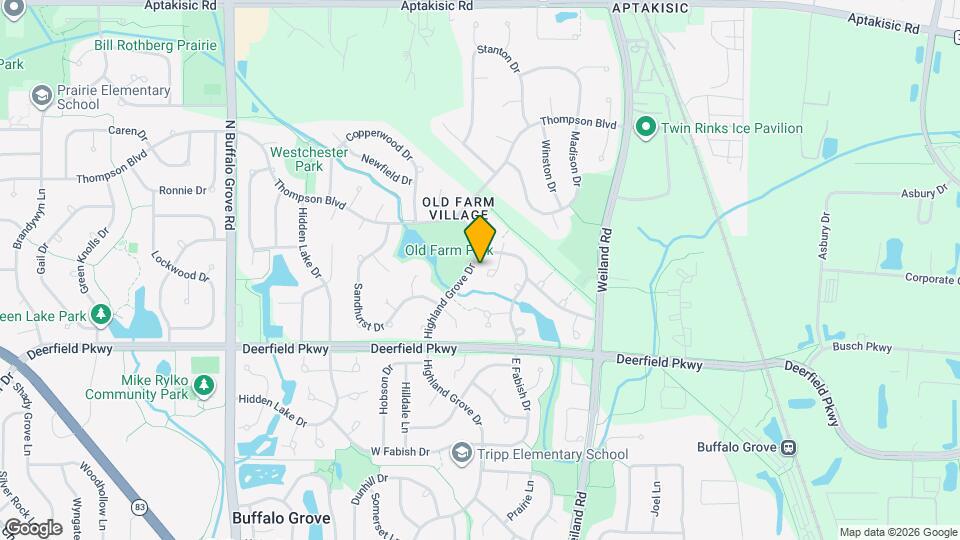 1242 S Wellington Ct Map and Location Details