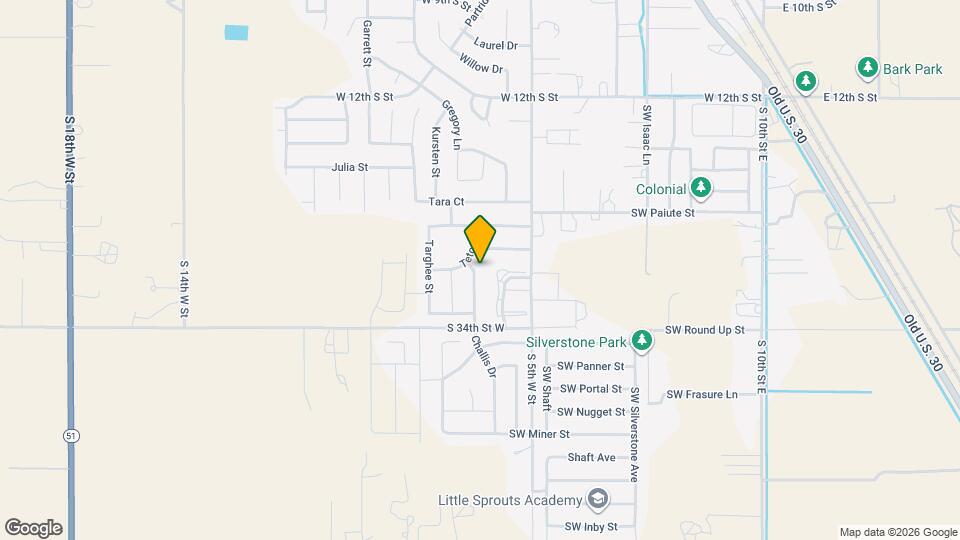 1710 Challis Dr Map and Location Details