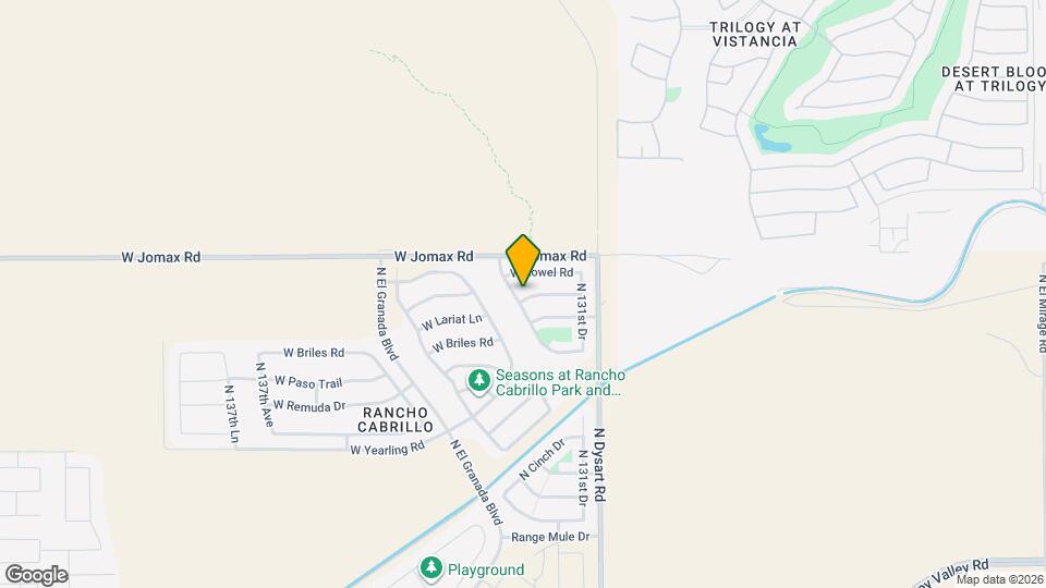 13232 W Tether Trail Map and Location Details