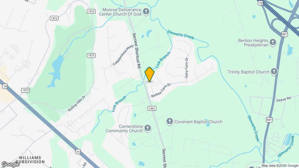 2921 Barbee Ct Mapa y Detalles de la Ubicación