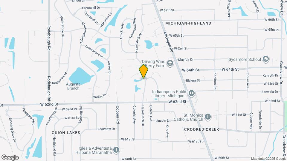 6312 Hazelhatch Dr Mapa y Detalles de la Ubicación