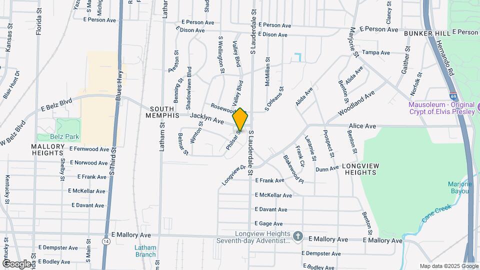 Longview Heights Map and Location Details