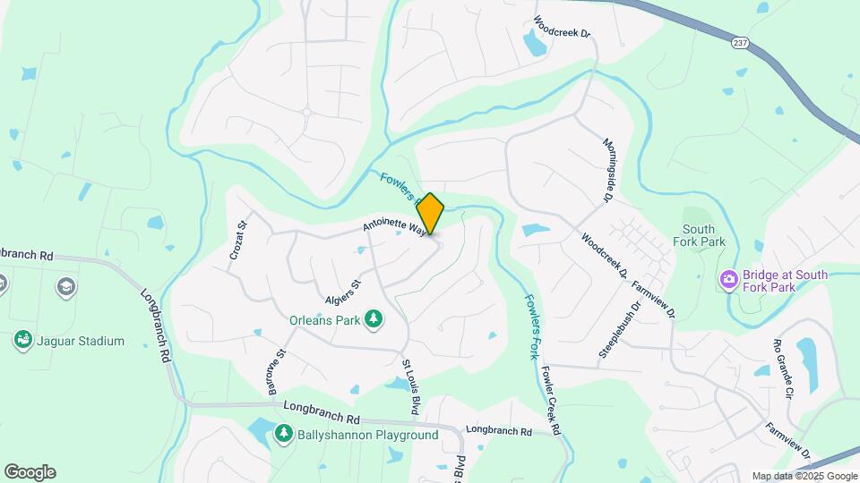 2258 Antoinette Way Map and Location Details