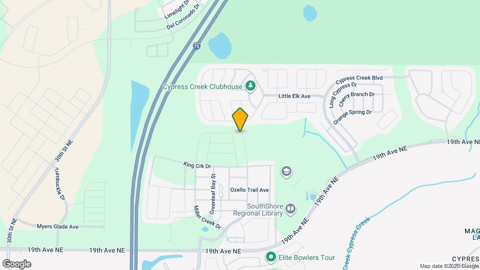 15517 Miller Creek Dr Map and Location Details