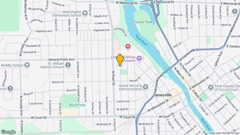 455 N Terrace St, Unit 200 Mapa y Detalles de la Ubicación