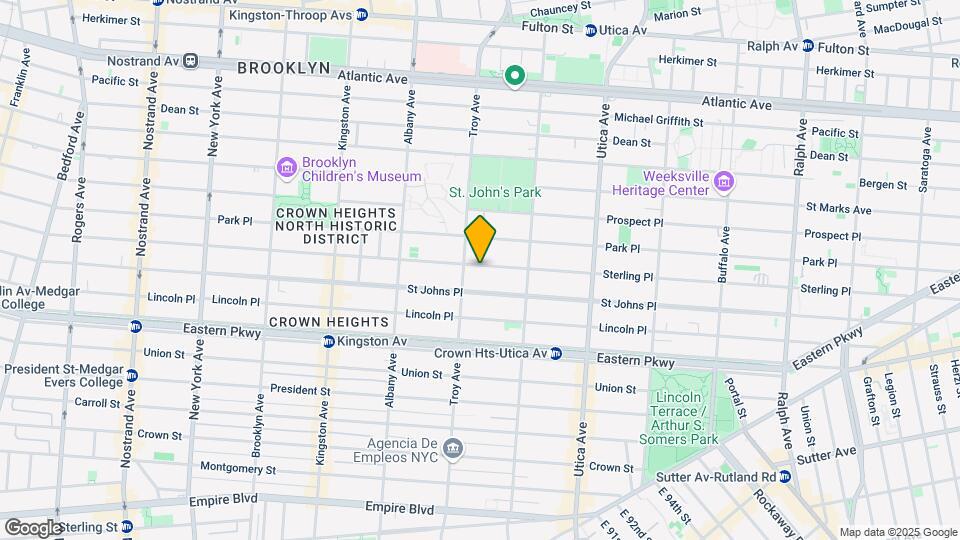 1298 Sterling Pl Map and Location Details
