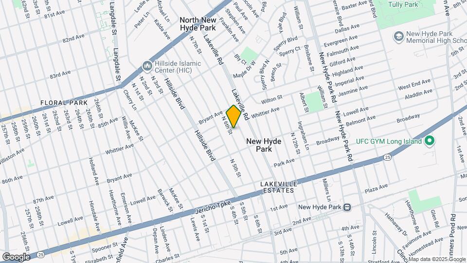 536 N 6th St Map and Location Details