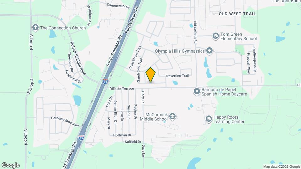 227 Sandstone Trail Map and Location Details