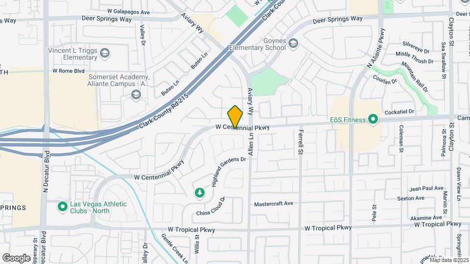 3730 Caribbean Blue Ave Map and Location Details
