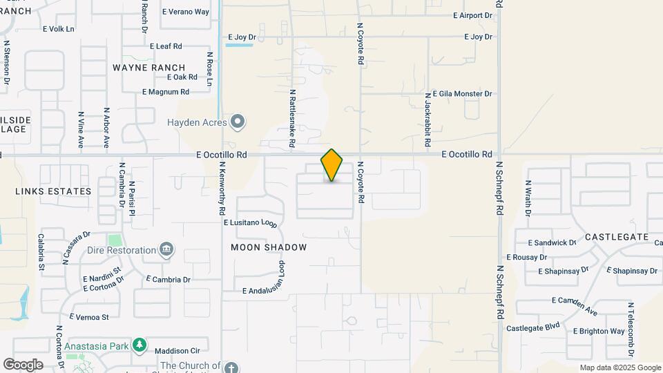 2457 E Meadow Chase Dr Map and Location Details