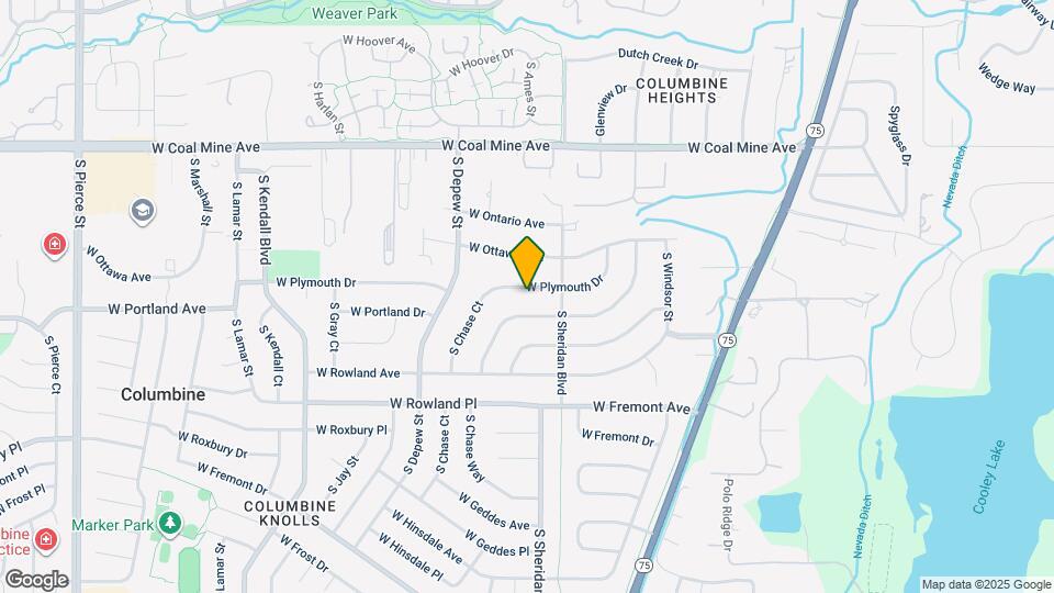 5290 W Plymouth Dr Map and Location Details