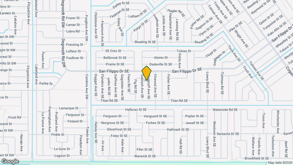 2960 Flagstaff Ave SE Mapa y Detalles de la Ubicación