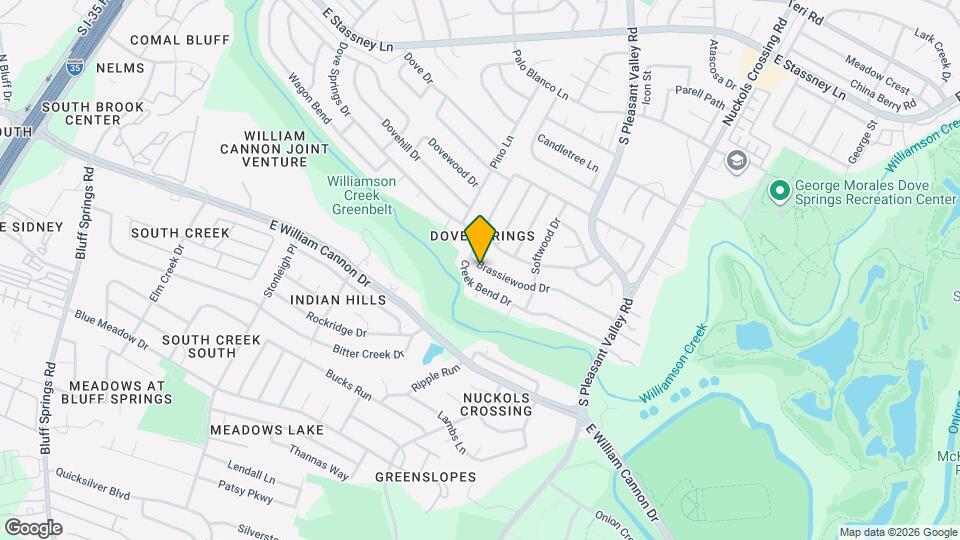 4605 Brassiewood Dr Map and Location Details