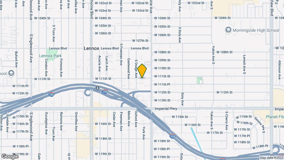 4038-4040 W 111th St Map and Location Details