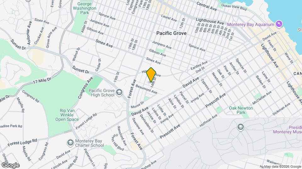 940 14th St Map and Location Details