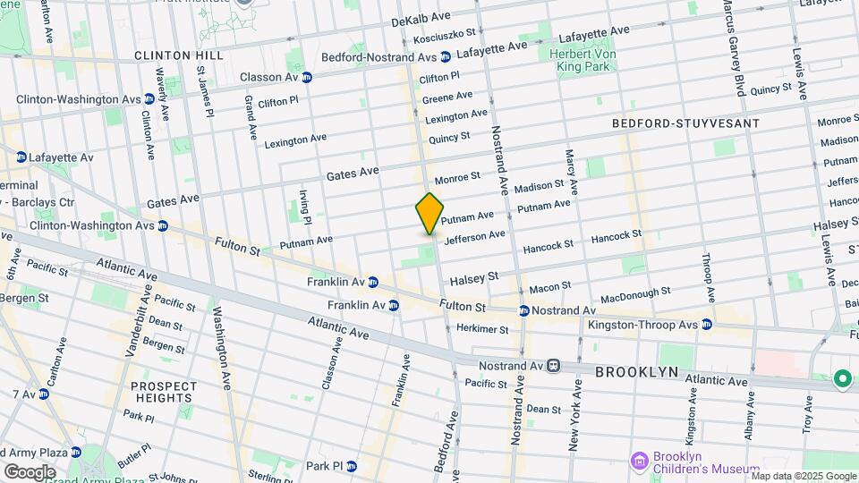 Jefferson Cluster ( 1204 Bedford Ave ) Map and Location Details