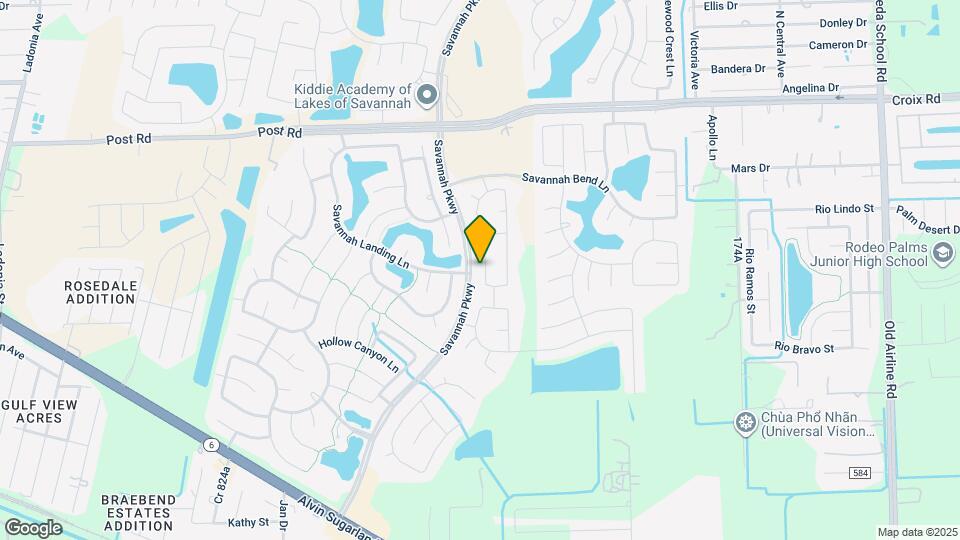 5422 Summer Spring Ln Map and Location Details