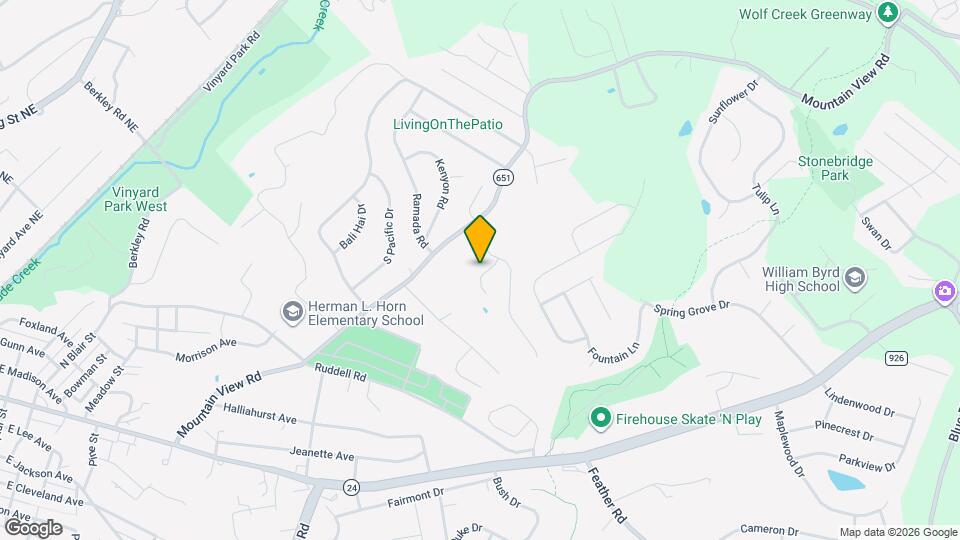 1811 Meadows Ct Map and Location Details