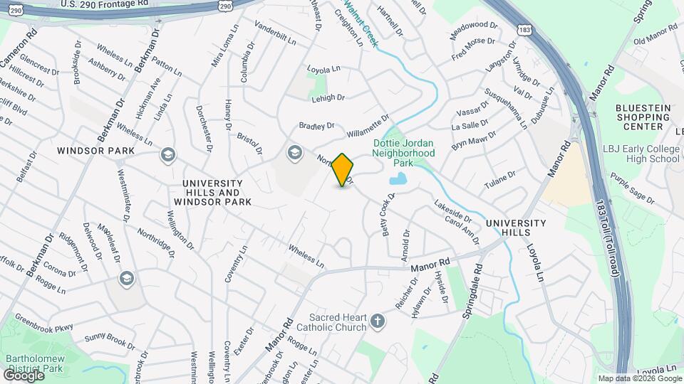 6413 Chimney Creek Cir Map and Location Details