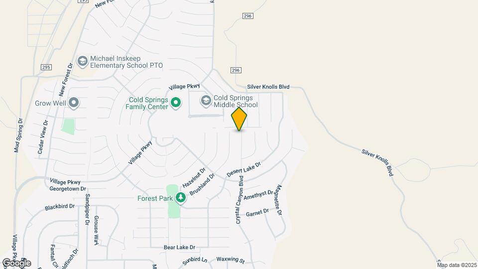 17391 Crystal Canyon Blvd Map and Location Details