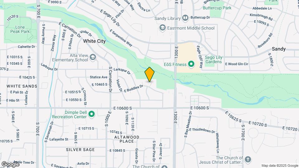 10470 S Columbine Cir Map and Location Details