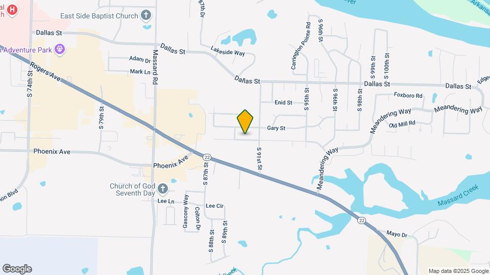 9001 S Houston St Map and Location Details