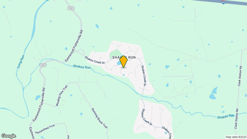 1313 Provident Creek Ct Map and Location Details