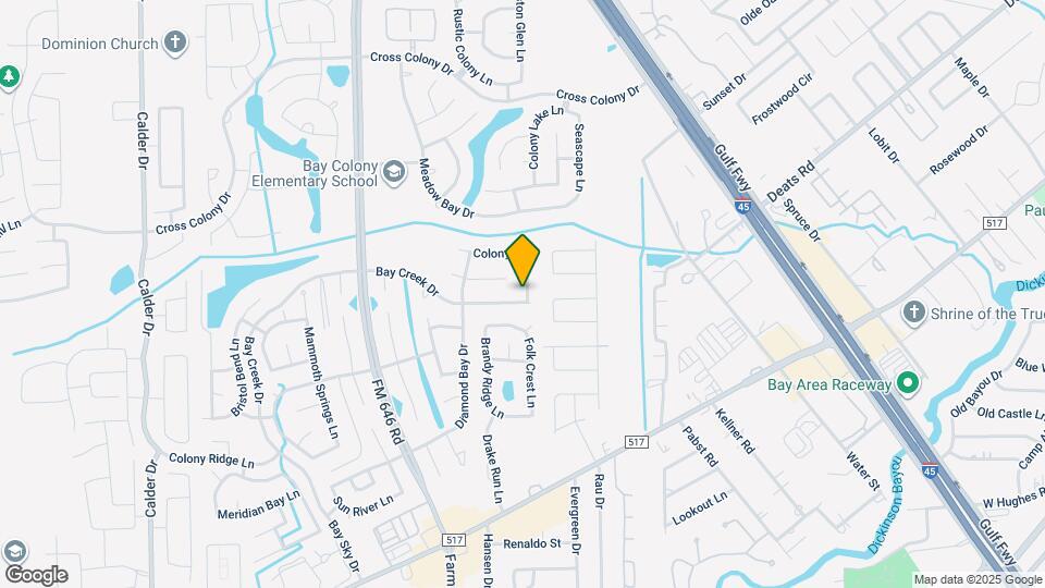 3123 Bay Creek Dr Map and Location Details