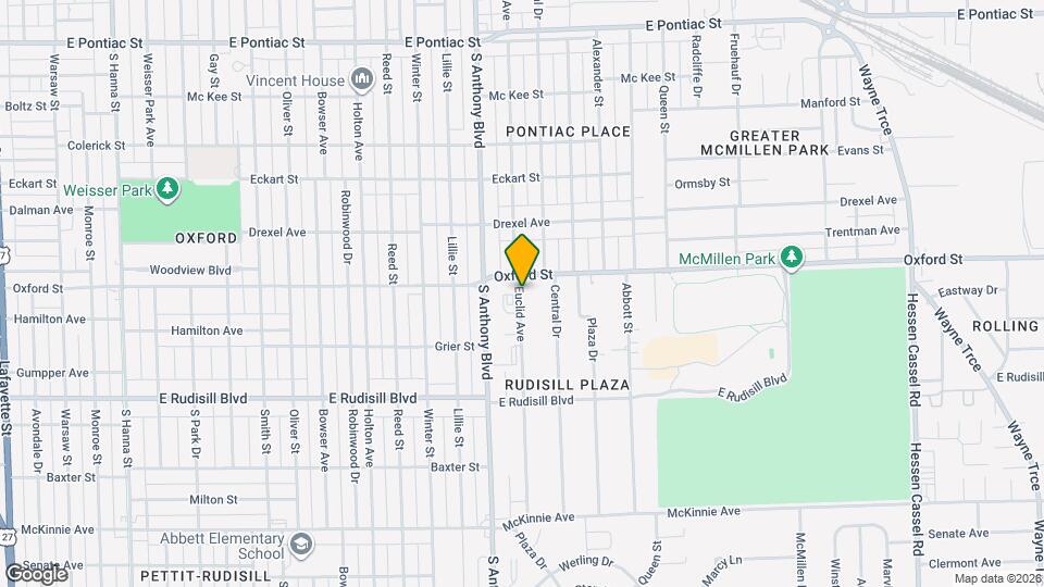 3519 Euclid Ave Mapa y Detalles de la Ubicación