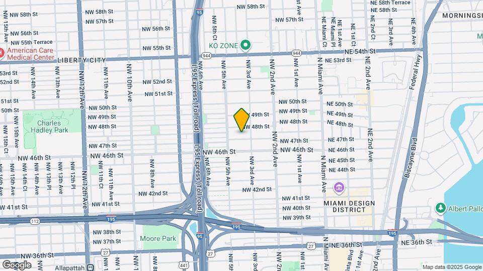 337 NW 47th St Map and Location Details