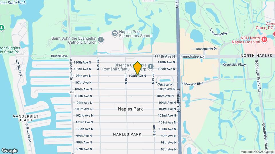740 108th Ave N Map and Location Details