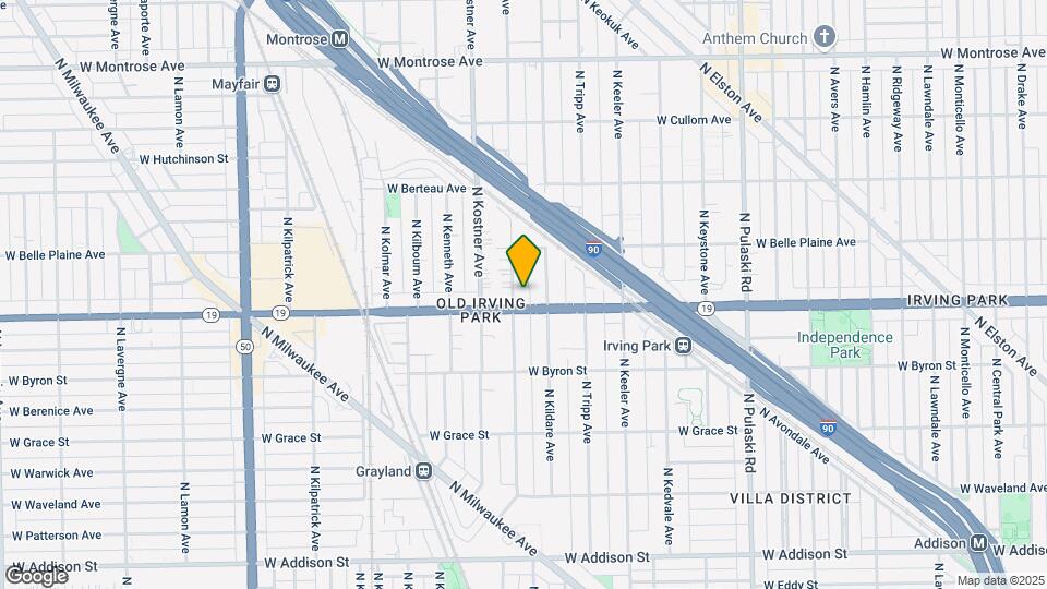 4009 N Lowell Ave, Unit 1E Mapa y Detalles de la Ubicación