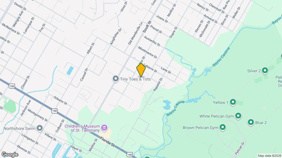 824 Destin St Map and Location Details