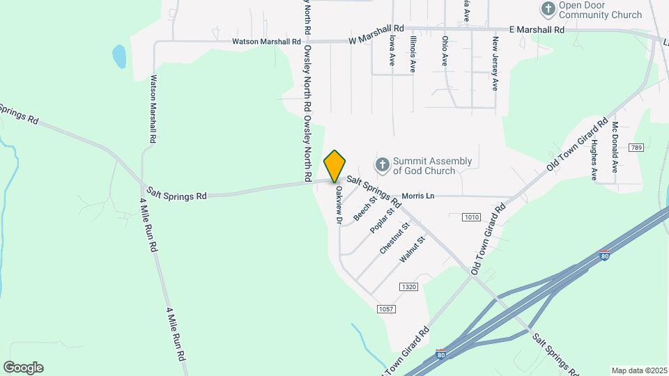 3504 Oakview Dr Map and Location Details