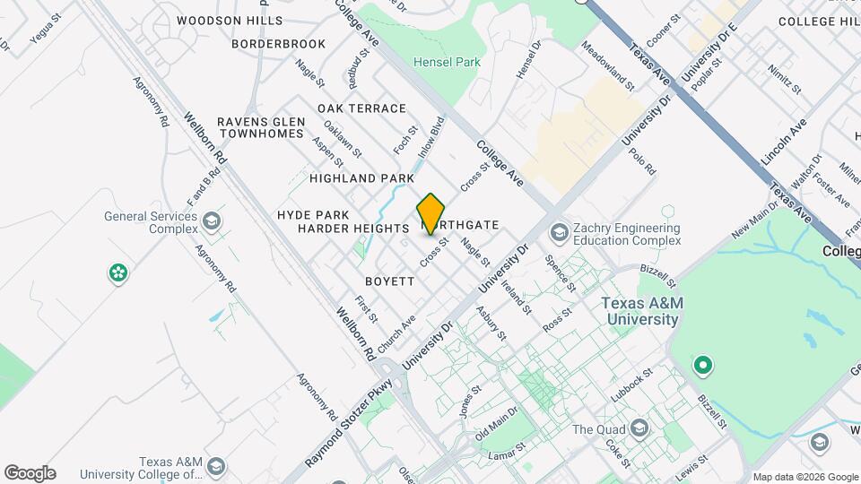 EVER College Station Map and Location Details