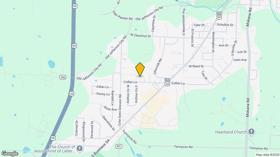 1012 Boulder Ct Map and Location Details