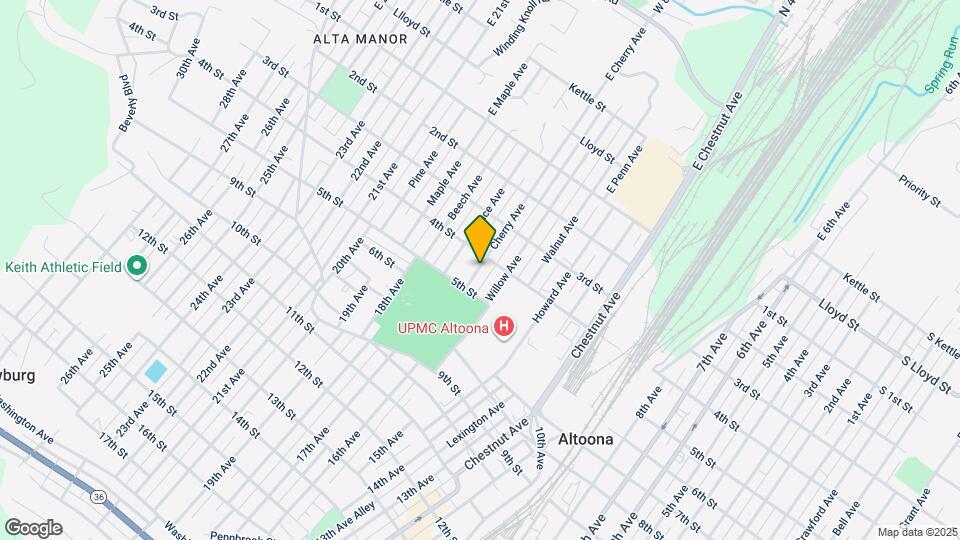 411 Cherry Ave, Unit 2 Map and Location Details