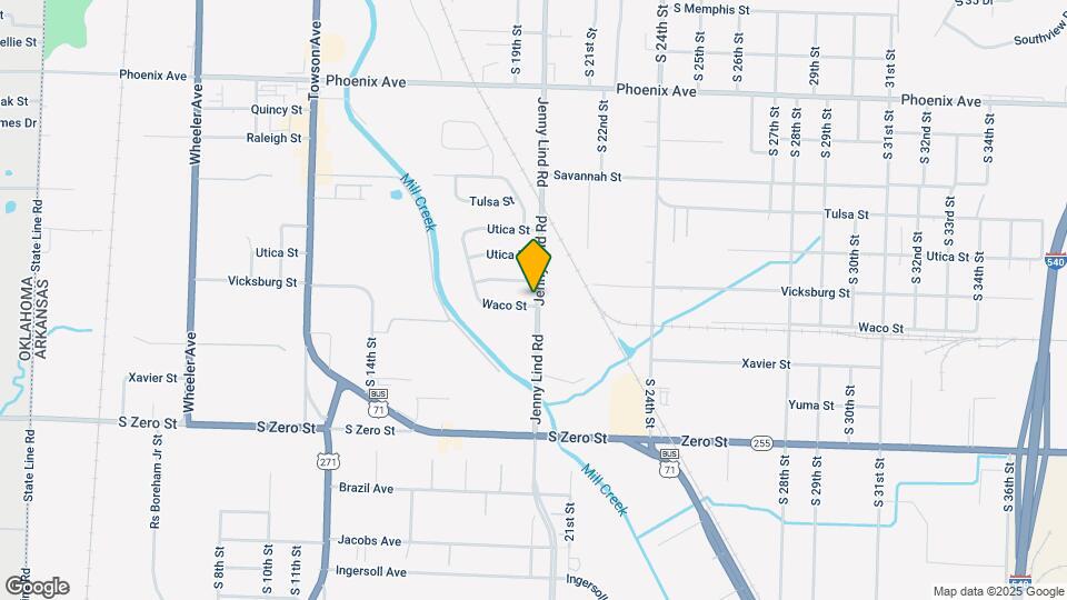 1923 Waco St Map and Location Details