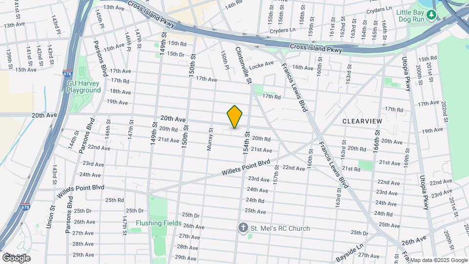 151-55 20th Rd Map and Location Details