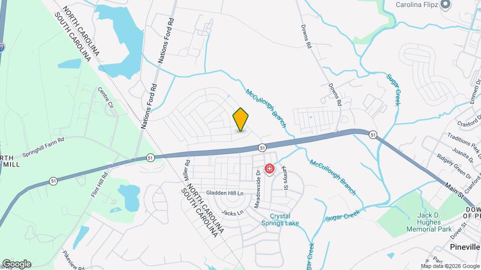 4016 Hickory Pl Ln Map and Location Details