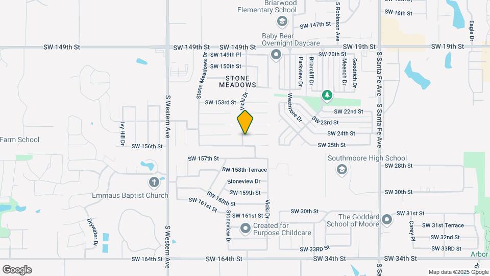 544 SW 156th Ct Map and Location Details