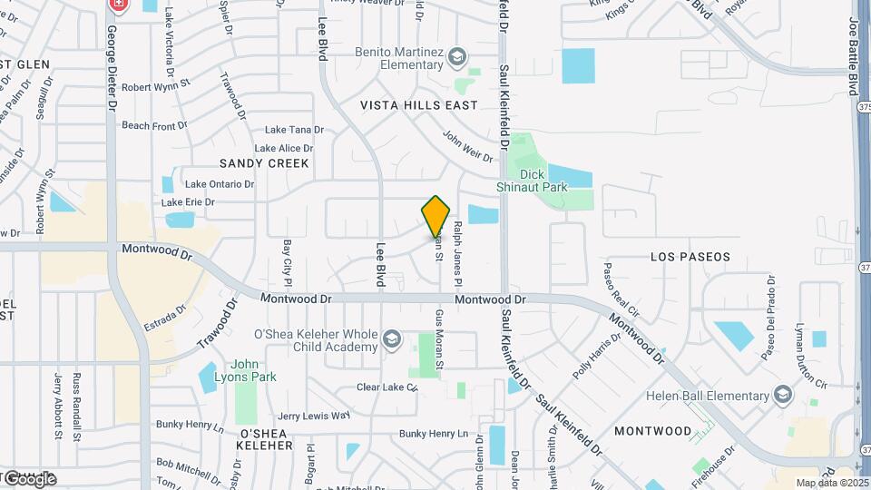 1933 Gus Moran St Map and Location Details