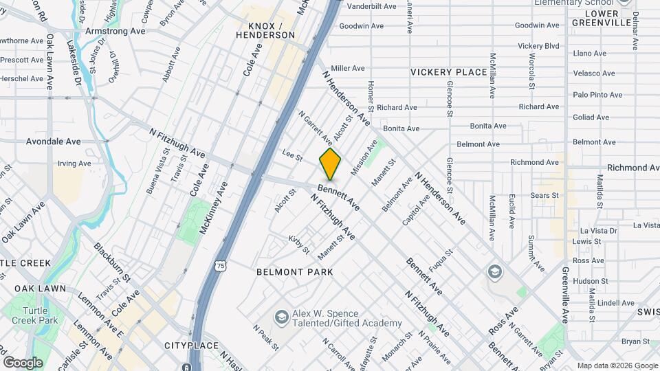 4926 Homer St Map and Location Details