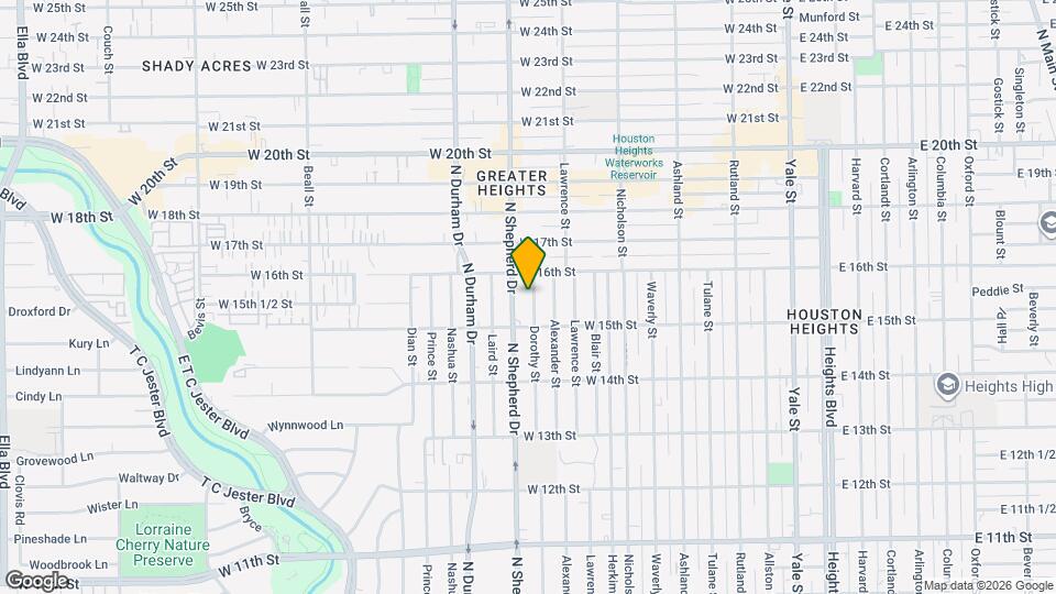 1531 Dorothy St Mapa y Detalles de la Ubicación