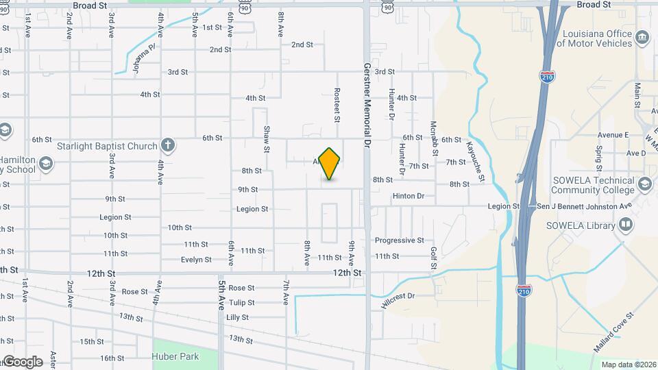 2405 9th St Map and Location Details