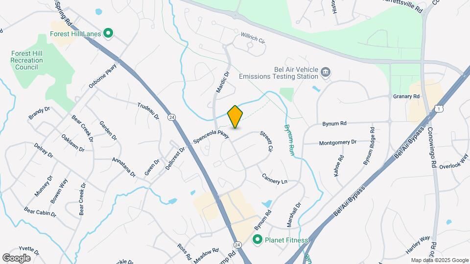 345 Spenceola Pkwy Map and Location Details